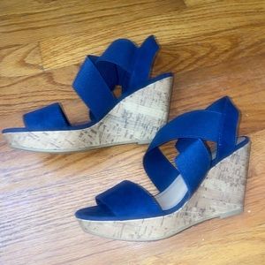 Blue wedges
